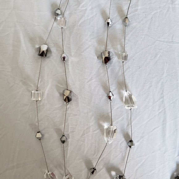 Premier designs ice crystal necklace and matching - Picture 7 of 8